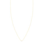 Collier or 375 jaune 7 perles de culture 45 cm - vue 2