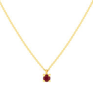 Collier or 375 jaune rubis 45 cm