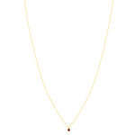 Collier or 375 jaune rubis 45 cm - vue 2