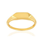 Chevalière or 375 jaune - vue 1