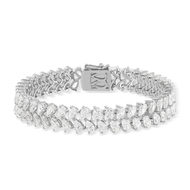 Bracelet argent 925 et zirconias