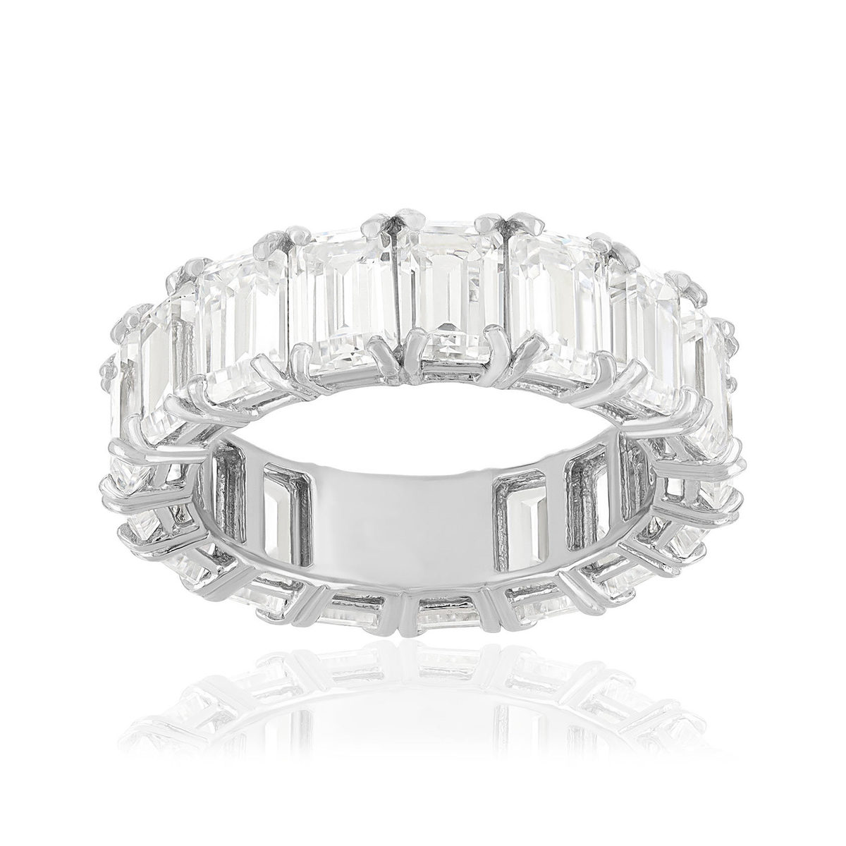 Bague argent 925 zirconias