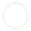 Bracelet argent 925 coeurs - vue V1