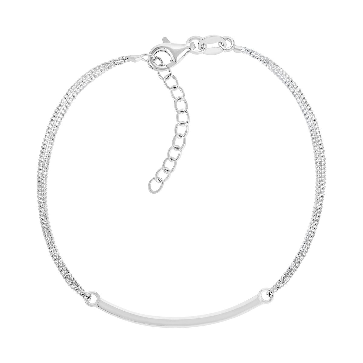 Bracelet argent 925 fantaisie 20 cm