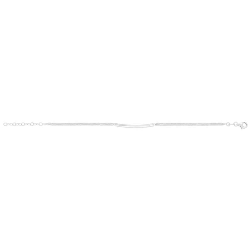 Bracelet argent 925 fantaisie 20 cm - vue 2