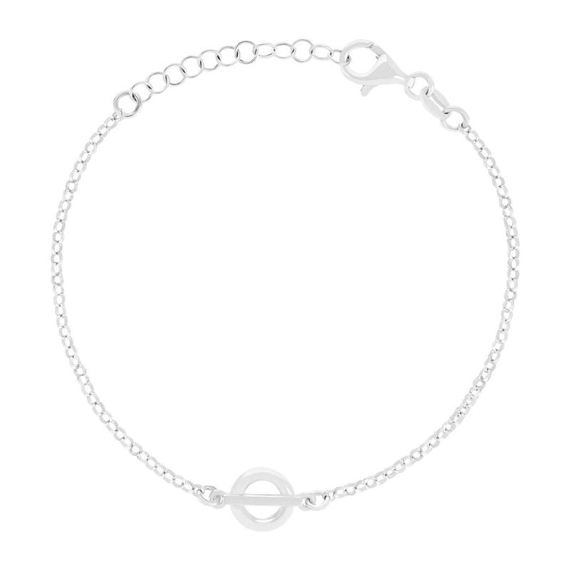 Bracelet argent 925 fantaisie 20 cm - vue 1