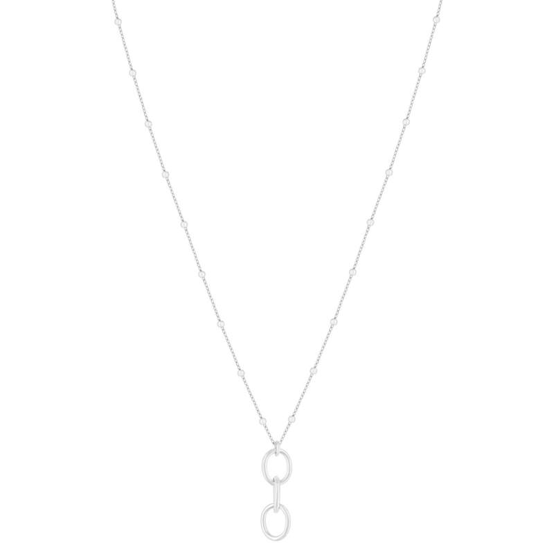Collier argent 925 motif pendant 46 cm - vue 2