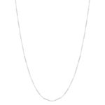 Collier argent 925 maille fantaisie 41 cm - vue 2