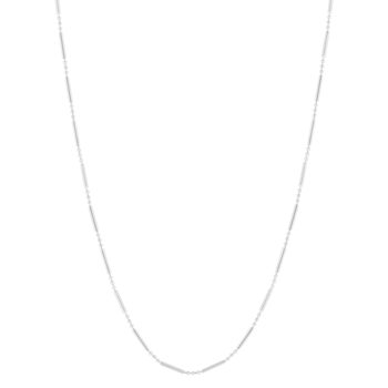 Collier argent 925 maille fantaisie 41 cm