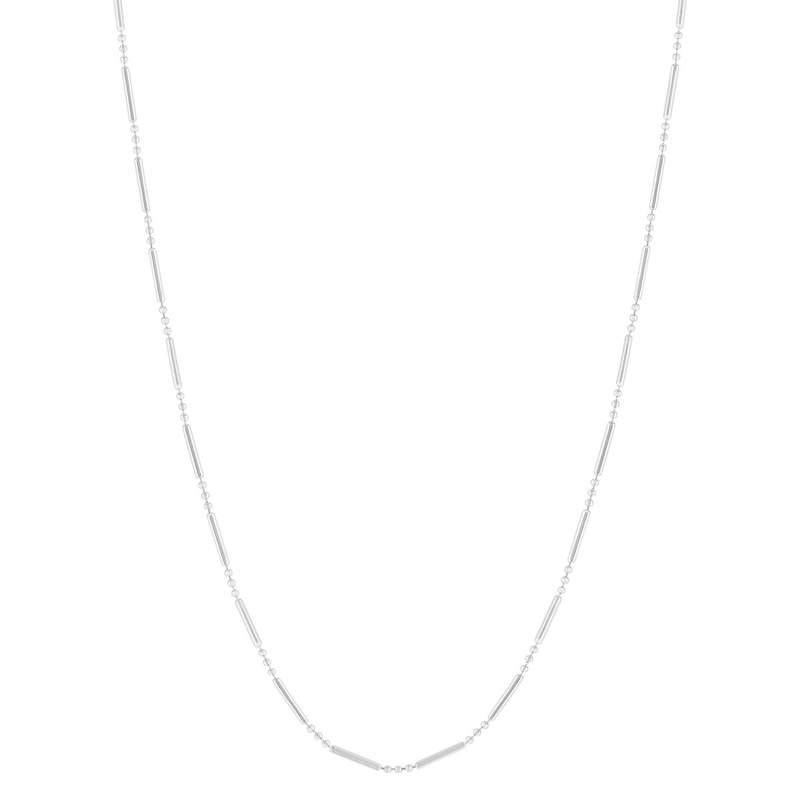 Collier argent 925 maille fantaisie 41 cm - vue 2