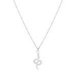 Collier argent 925 serpent 45cm - vue 1