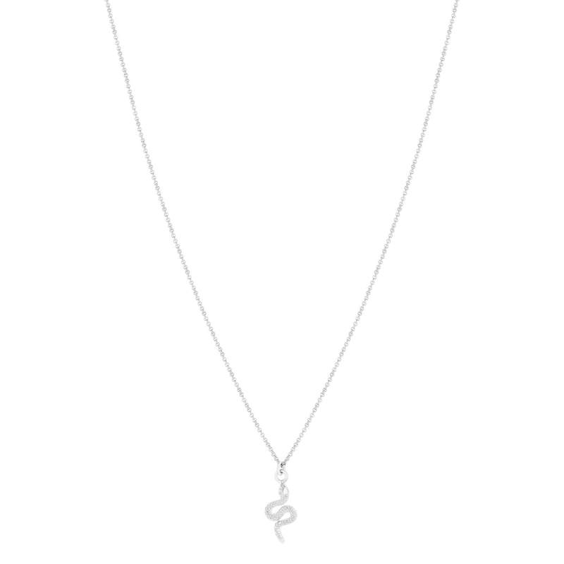 Collier argent 925 serpent 45cm - vue 2