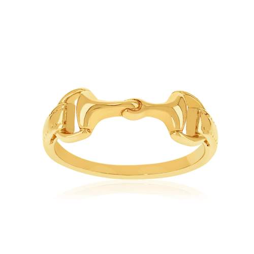 Bague plaqué or jaune