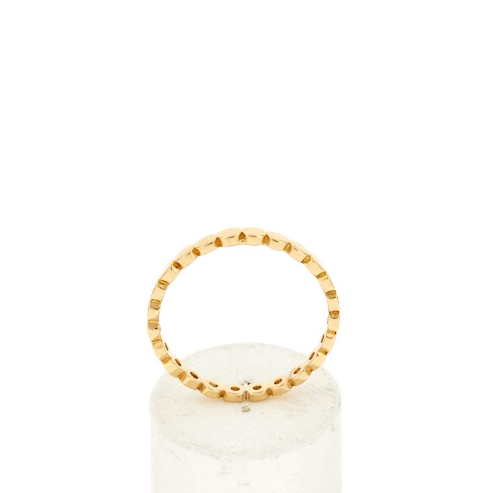 Bague plaqué or jaune - vue 1