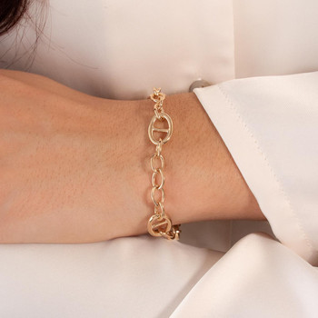 18cm yellow gold-plated bracelet