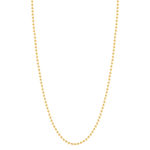 Collier plaqué or jaune 45cm - vue 2