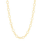 Collier plaqué or jaune 42cm - vue 2