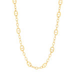 Collier plaqué or jaune 45cm - vue 2