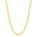 Collier plaqué or jaune 42cm - vue 2