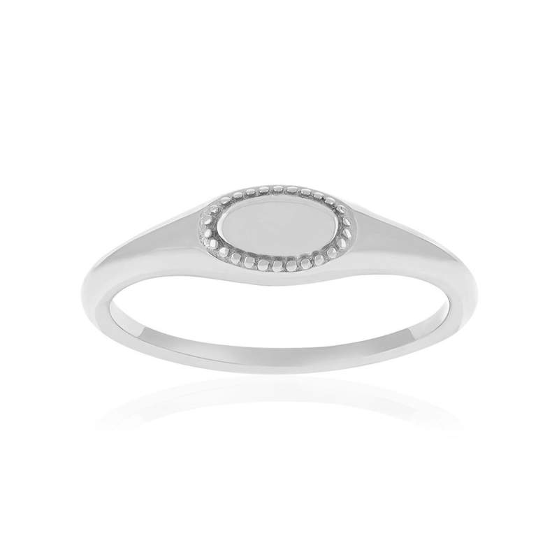 Chevalière argent 925 - vue 1