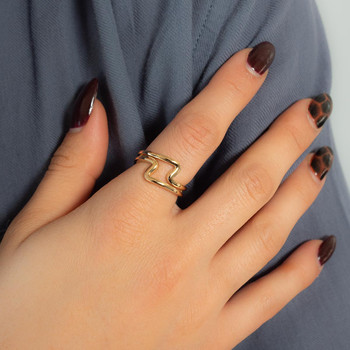 Bague plaqué or jaune