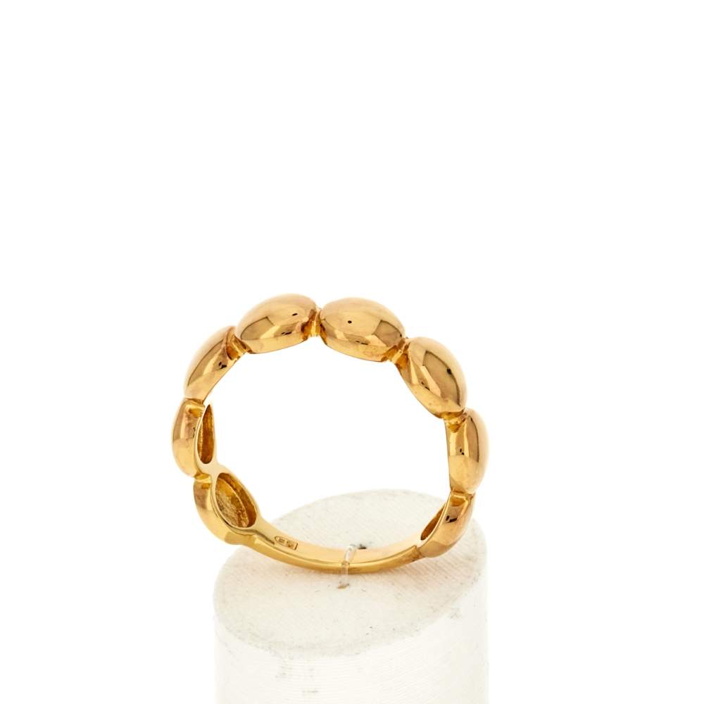 Bague plaqué or jaune - vue 2