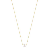 Collier or 750 jaune perle de culture du Japon