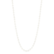 Collier or jaune 750 perle de culture chine