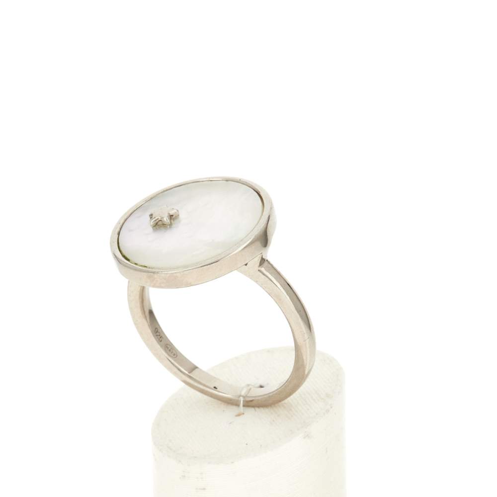 Bague argent 925 nacres étoile - vue 3