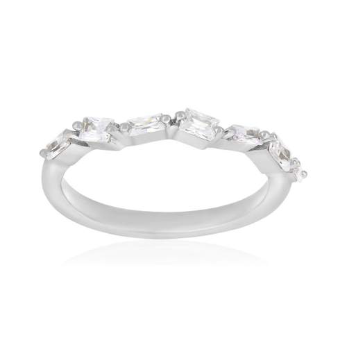 925 silver and zirconia ring
