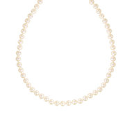 Collier or 750 jaune perles de culture de Chine