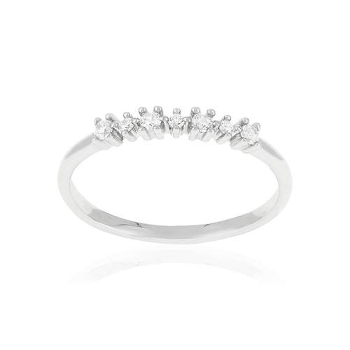 925 silver and zirconia ring