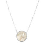 Collier argent 925 nacres étoile 45cm - vue 1