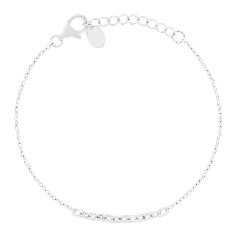 Bracelet argent 925 19cm - vue 1