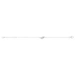 Bracelet argent 925 et zirconias 19cm - vue 2