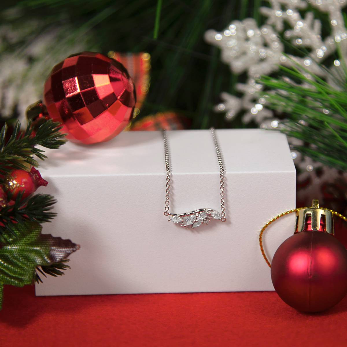 Bracelet argent 925 et zirconias 19cm - vue D1