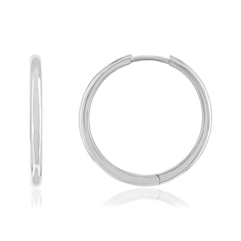 Créoles argent 925 - vue 1