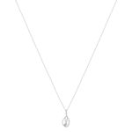 Collier argent 925 et zirconias 45cm - vue 2