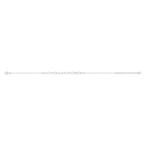 Bracelet argent 925 et zirconias 21cm