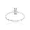 Bague argent 925 zirconia - vue V1