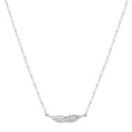 Collier argent 925 et zirconias 45cm