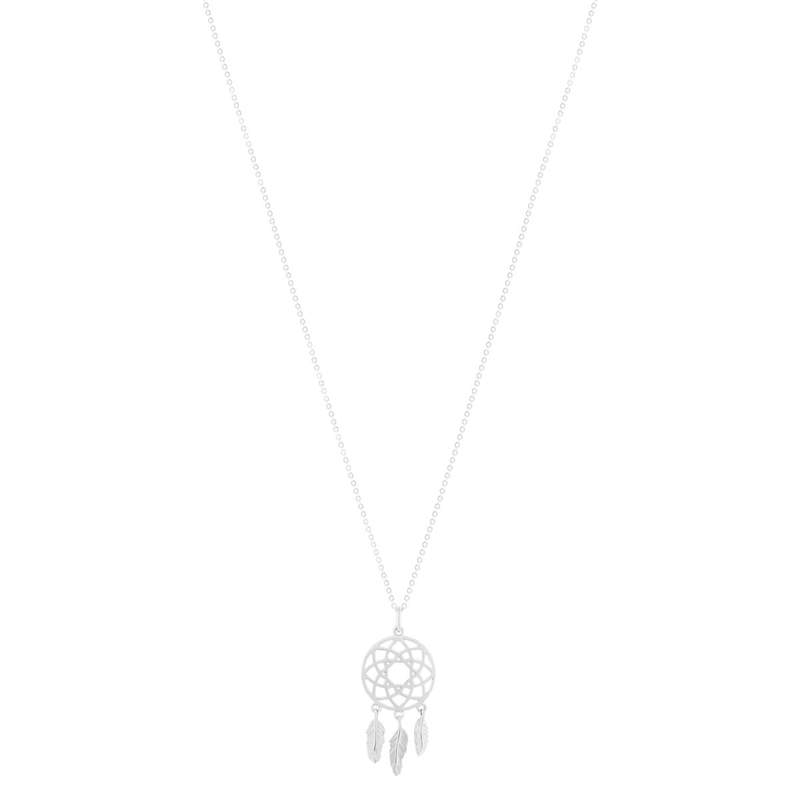 Zilveren ketting 925 met dromenvanger motief 45 cm - afbeelding 2