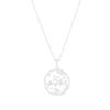 Collier argent 925 motif arbre 45cm - vue V1