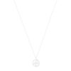 Collier argent 925 motif arbre 45cm - vue V2