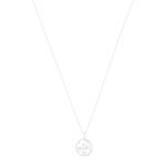 925 zilveren halsketting met boom design 45cm - bekijk 2