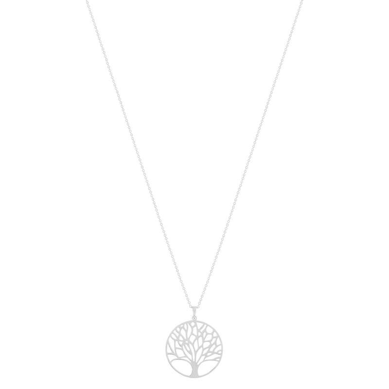 Collier argent 925 motif arbre de vie 45cm - vue 2