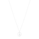 Collier argent 925 motif danseuse 45cm - vue 2