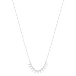 Collier argent 925 et zirconias 45cm - vue 2