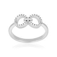 Bague argent 925 et zirconias