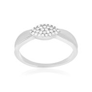 Bague argent 925 et zirconias